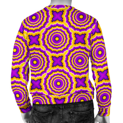 Optical illusion Expansion Men Long Sleeve Sweatshirt