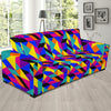 90s Colorful Pattern Print Design 1 Sofa Slipcover