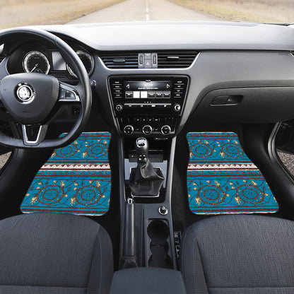 Dream catcher aztec Car Floor Mats Front Back