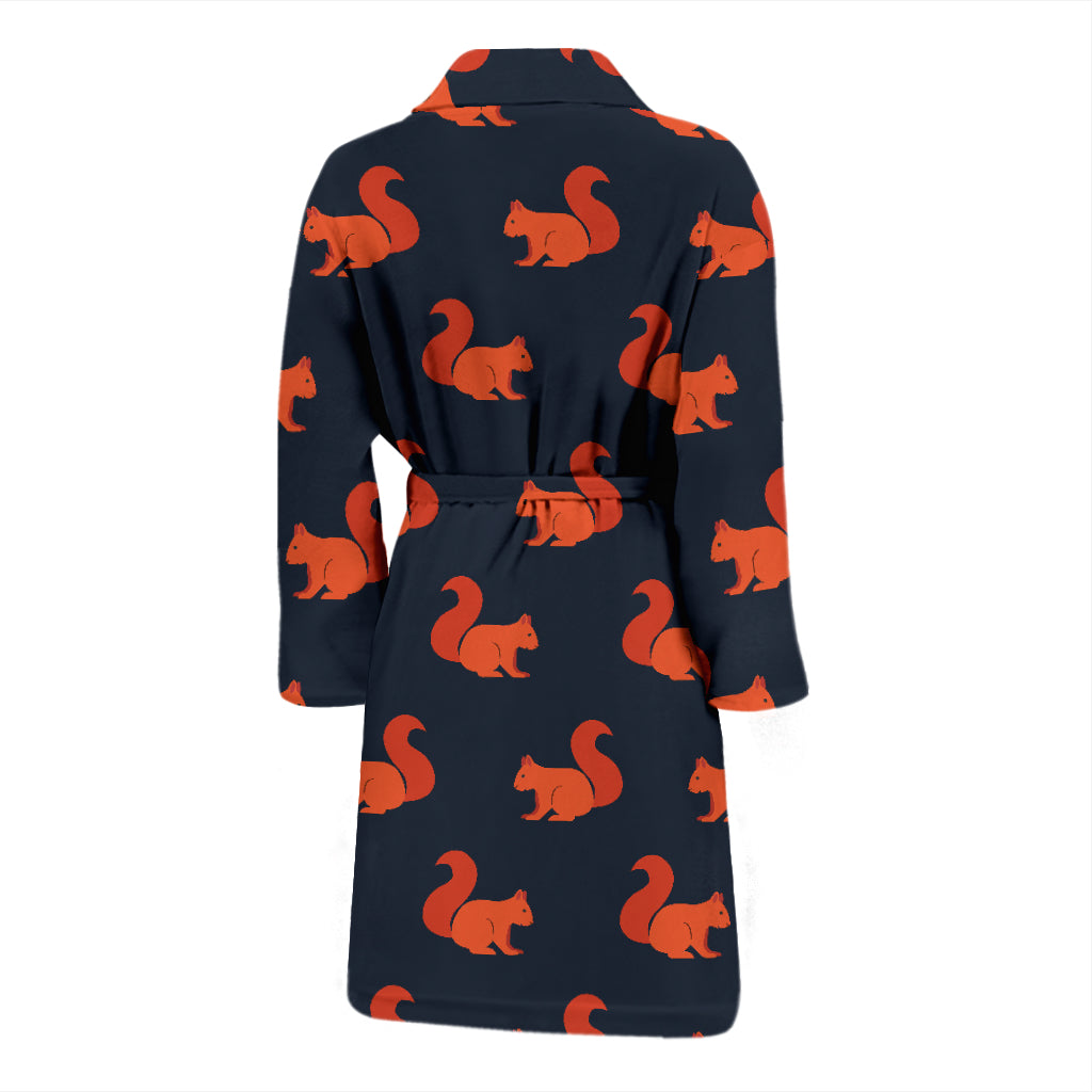 Squirrel Print Design LKS306 Men Bathrobe