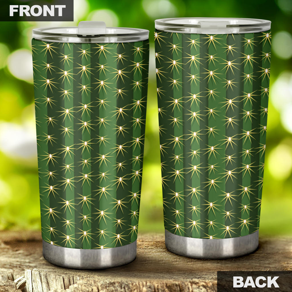 Cactus Skin Print Pattern Tumbler