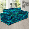 Mermaid Scales Pattern Print Design 06 Sofa Slipcover