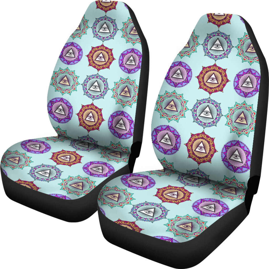 Third Eye Print Design LKS302 Car Seat Covers