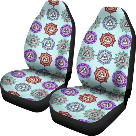 Third Eye Print Design LKS302 Car Seat Covers