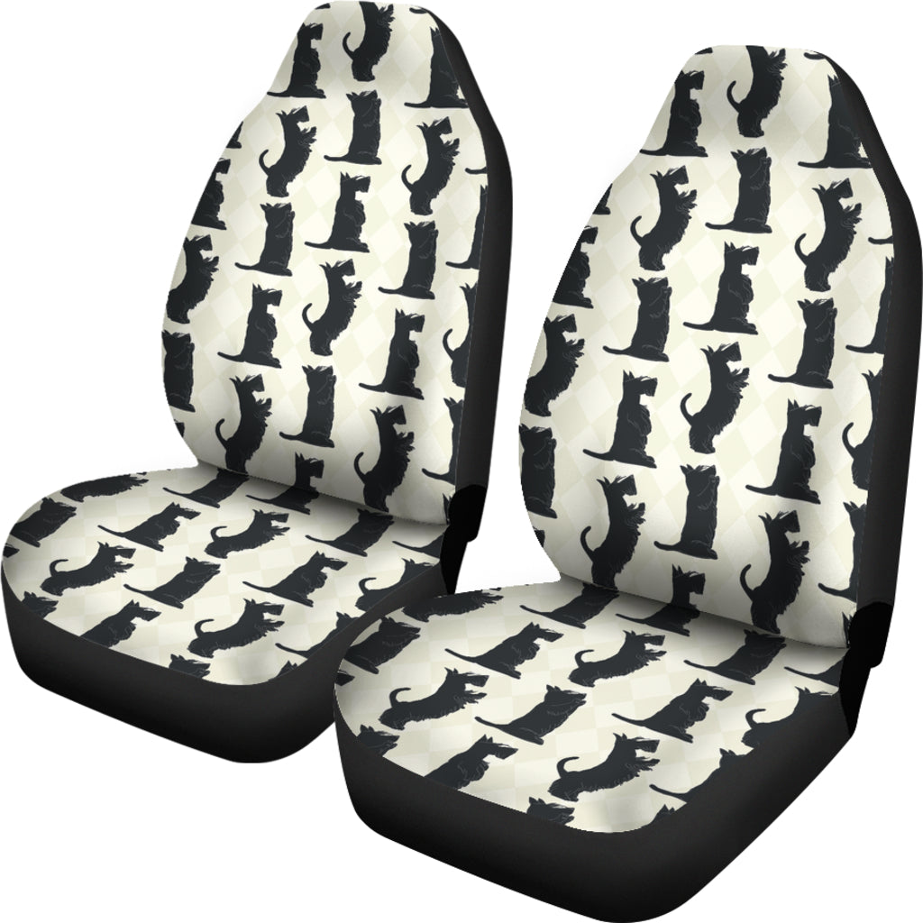 Scottish Terriers Print Design LKS309 Car Seat Covers