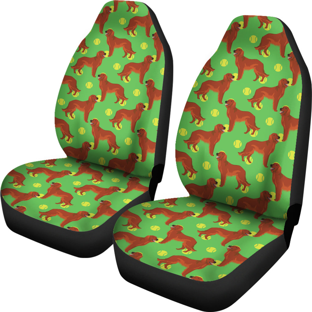 Setters Irish Print Design LKS302 Car Seat Covers