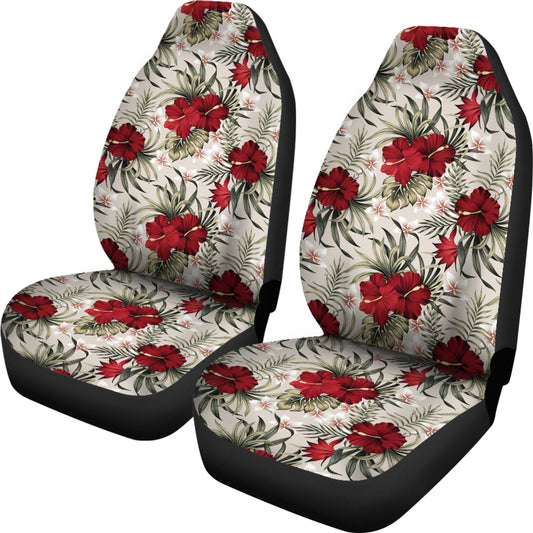 Hibiscus Print Design LKS3011 Car Seat Covers