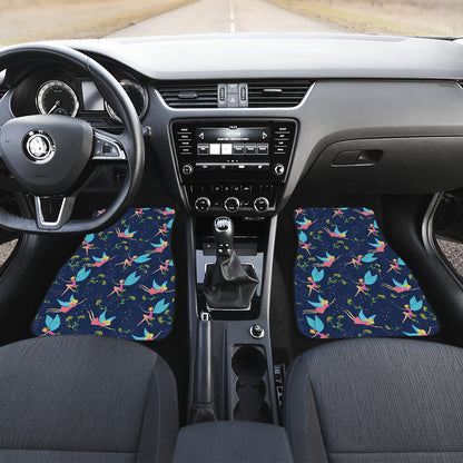 Fairy with flower Print Pattern Car Floor Mats Front Back