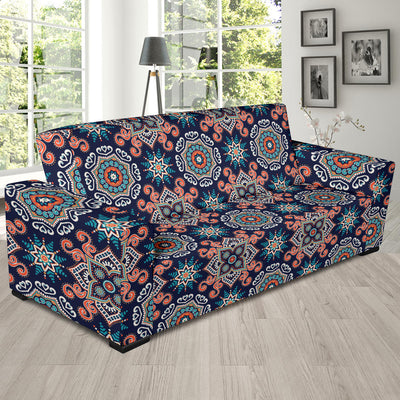 Bohemian Pattern Print Design 02 Sofa Slipcover