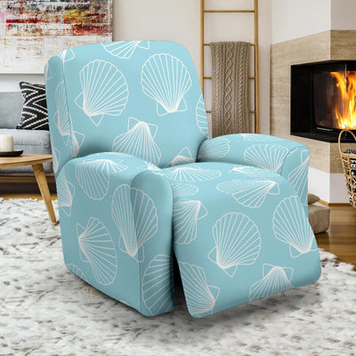 Seashell Print Design LKS3010 Recliner Slipcover