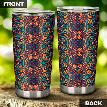 Ethnic Style Print Pattern Tumbler