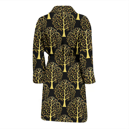 Tree Of Life Print Design LKS302 Men Bathrobe