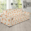 Carrot Pattern Print Design 07 Sofa Slipcover