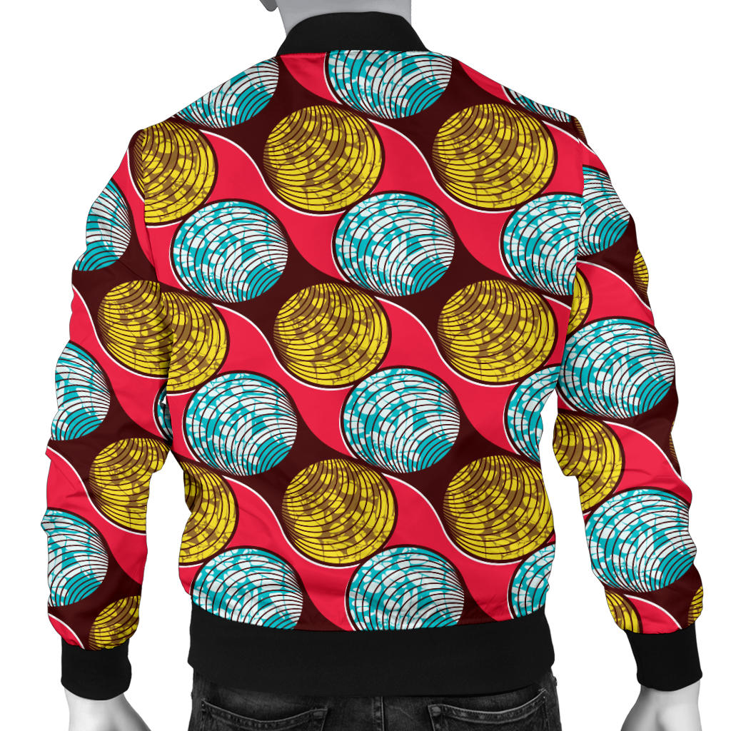 African Fashion Print Pattern Men Bomber Jacket