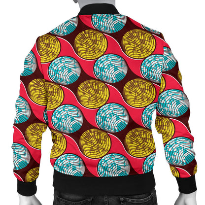 African Fashion Print Pattern Men Bomber Jacket