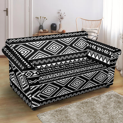 Tribal Pattern Print Design LKS301 Loveseat Couch Slipcover