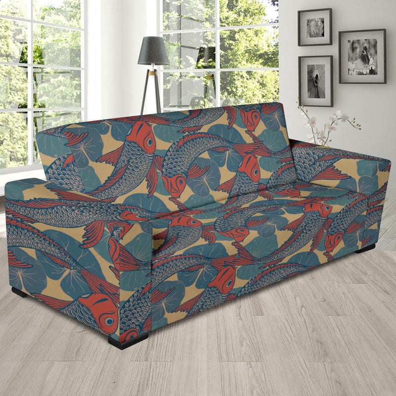 Pisces Pattern Print Design A01 Sofa Slipcover