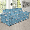 Emu Pattern Print Design 01 Sofa Slipcover