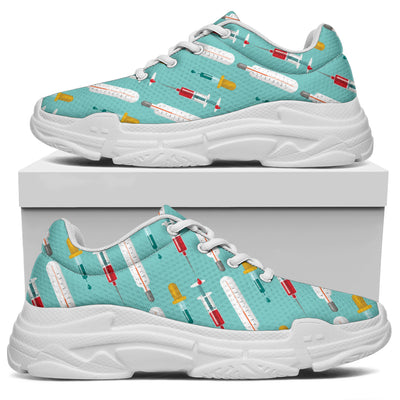 Phlebotomist Medical Print Chunky Sneakers