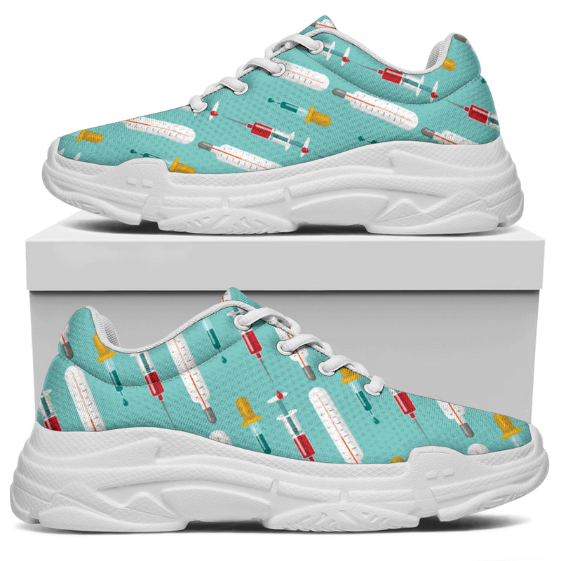 Phlebotomist Medical Print Chunky Sneakers