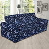 Celestial Moon Pattern Print Design 03 Sofa Slipcover