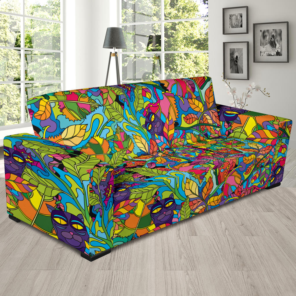 Trippy Print Design LKS301 Sofa Slipcover