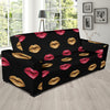 Lip Pattern Print Design 03 Sofa Slipcover