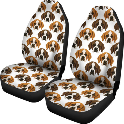 St Bernards Print Design LKS301 Car Seat Covers