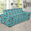 Raccoon Pattern Print Design A01 Sofa Slipcover