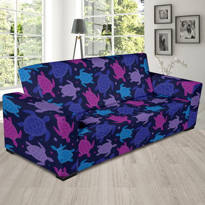 Sea Turtle Print Design LKS309 Sofa Slipcover