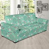 Badminton Pattern Print Design 05 Sofa Slipcover