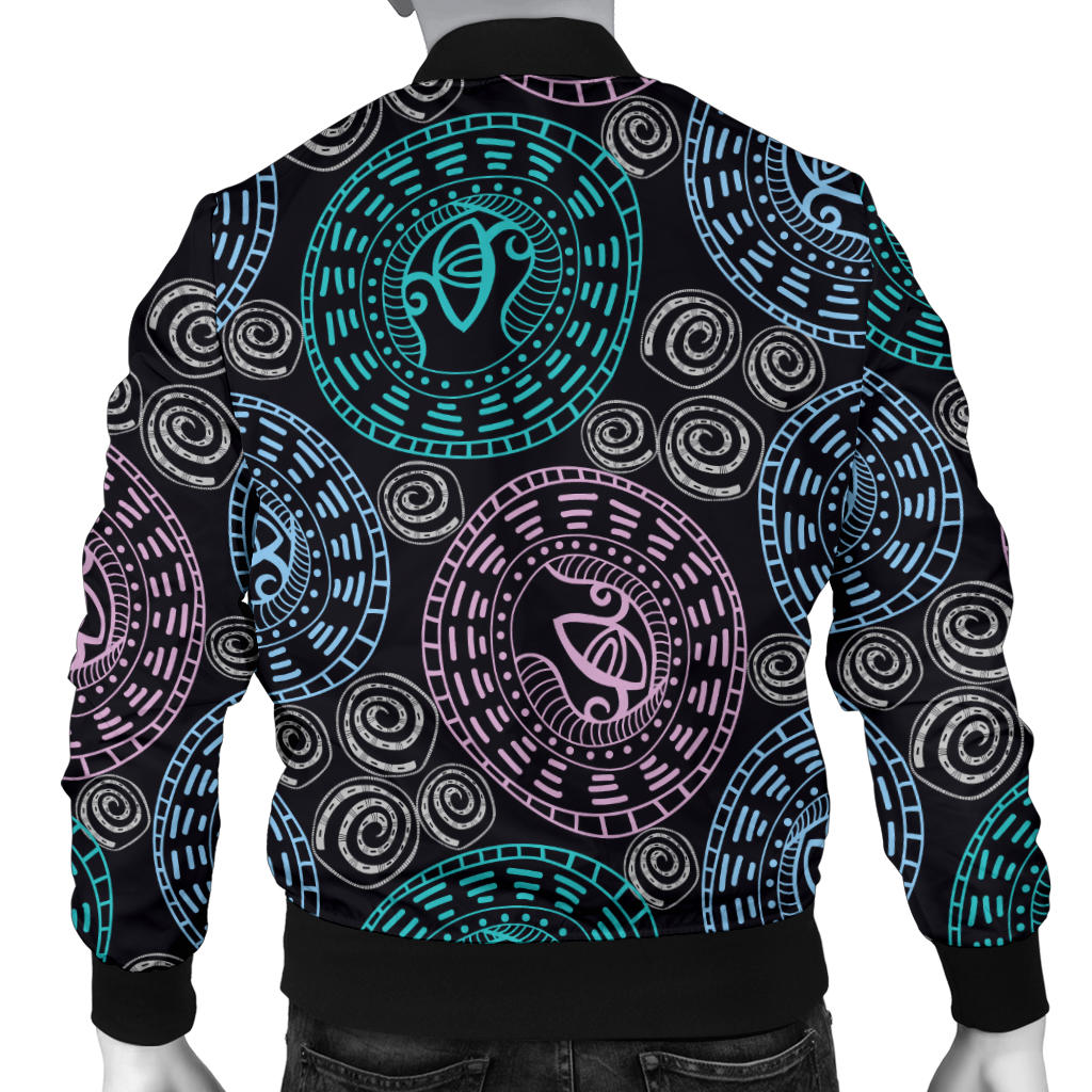 Eye of Horus Ethnic Pattern Men Bomber Jacket