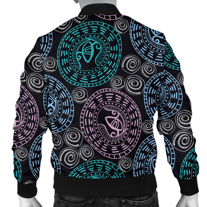 Eye of Horus Ethnic Pattern Men Bomber Jacket