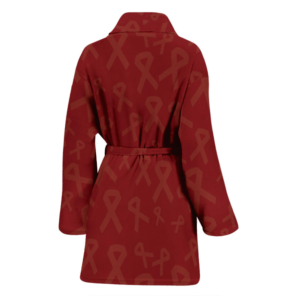 Multiple myeloma Pattern Print Design A02 Women Bathrobe