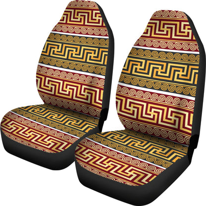 Ancient Greek Pattern Print Design LKS302 Car Seat Covers