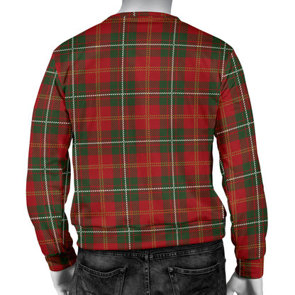 Holiday Tartan Plaid Pattern Men Long Sleeve Sweatshirt