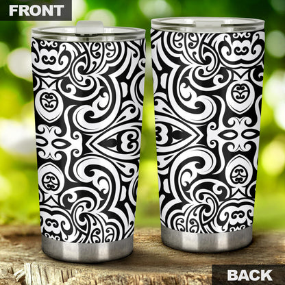 Polynesian Tattoo Pattern Tumbler