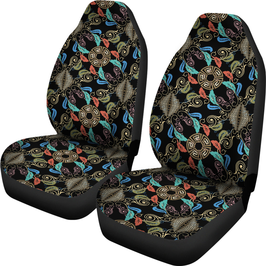 Ancient Greek Print Design LKS308 Car Seat Covers