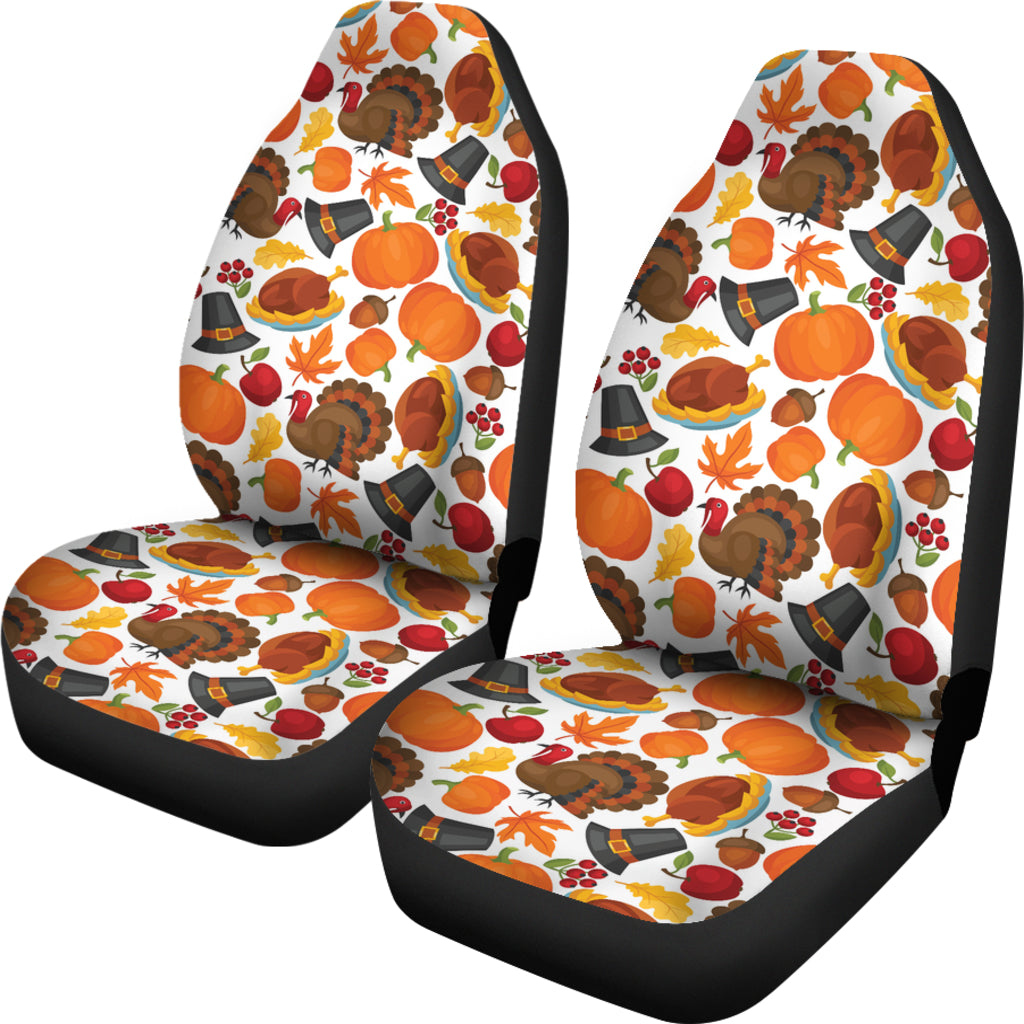 Thanksgiving Print Design LKS304 Car Seat Covers