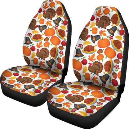 Thanksgiving Print Design LKS304 Car Seat Covers