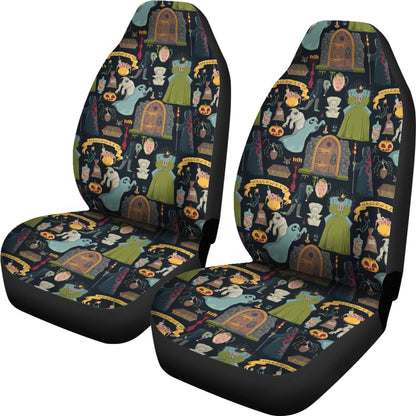 Creepy Halloween Print Design LKS304 Car Seat Covers