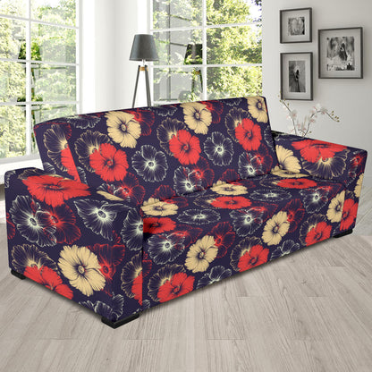 Tropical Flower Print Design LKS302 Sofa Slipcover