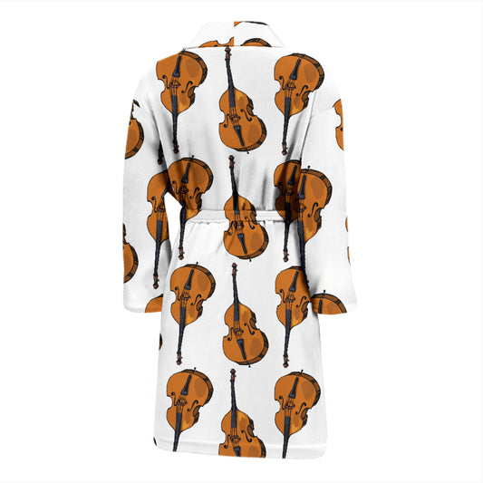 Cello Print Design LKS403 Men Bathrobe