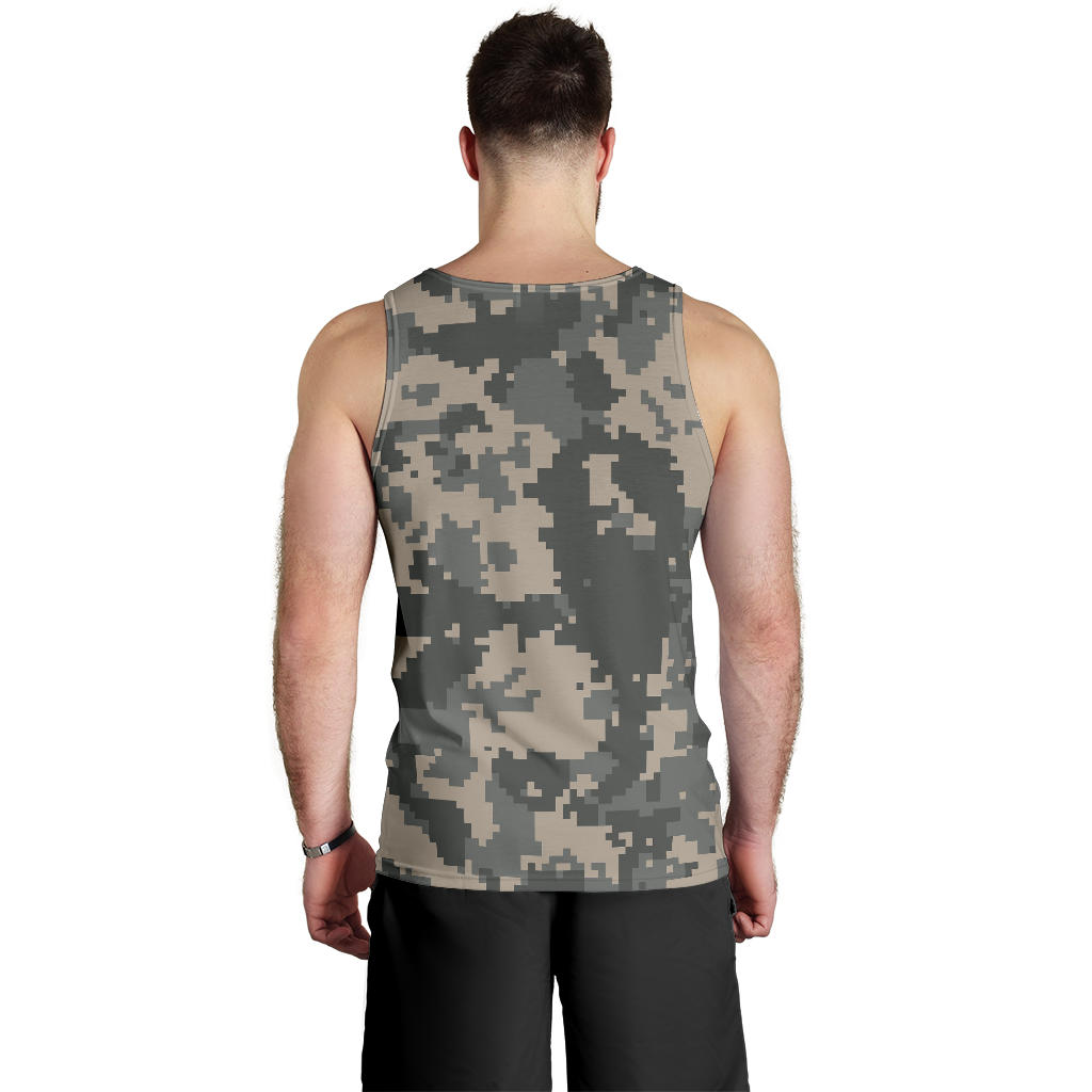 ACU Digital Camouflage Men Tank Top