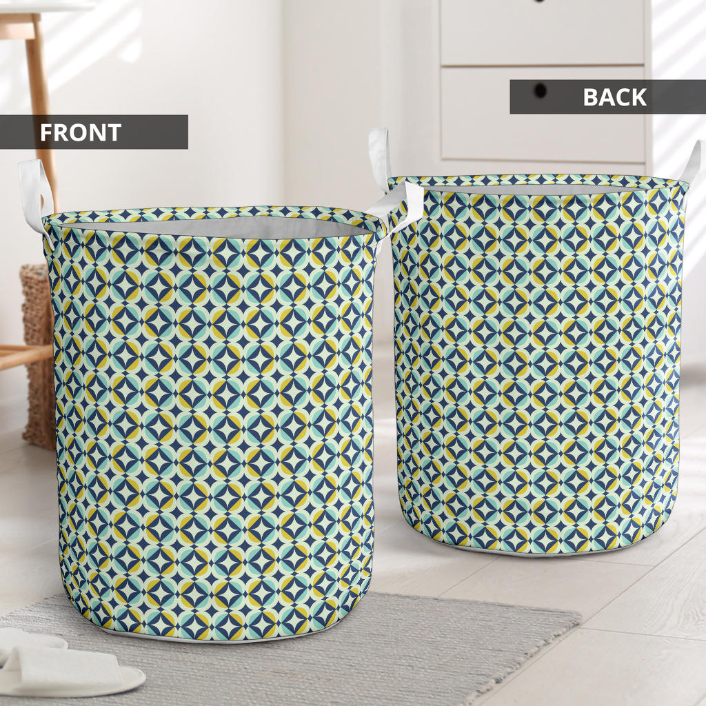 Swedish Design Pattern Laundry Basket