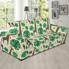 Rainforest Giraffe Pattern Print Design A02 Sofa Slipcover