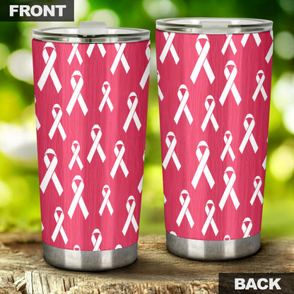 Breast Cancer Awareness Symbol Tumbler
