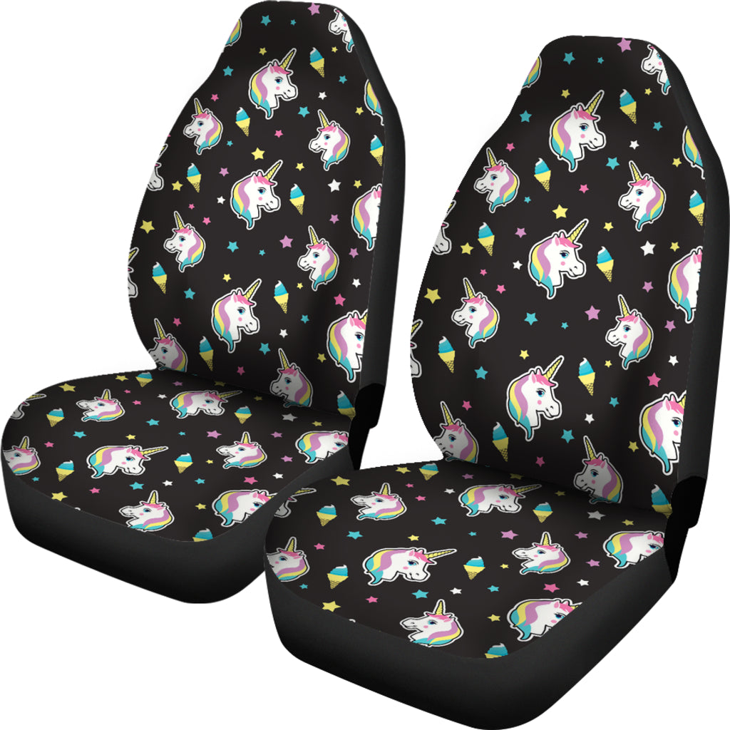 Unicorn Print Design LKS302 Car Seat Covers