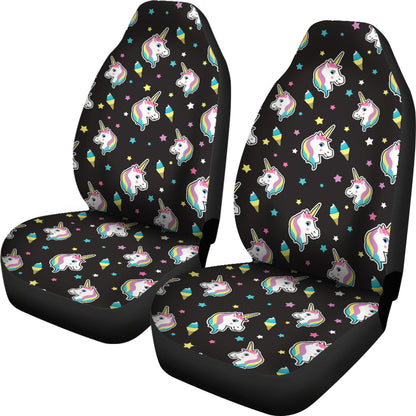 Unicorn Print Design LKS302 Car Seat Covers