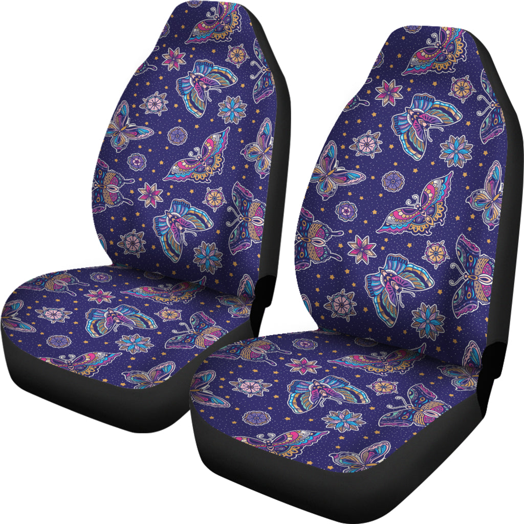 Butterfly Print Design LKS303 Car Seat Covers